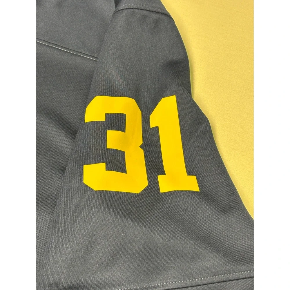 NWT Jordan Michigan Wolverines Perry #31 Football Jersey Navy Blue Mens Medium‎
